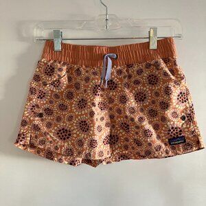 Patagonia Youth Girls Size Large Shorts Brown